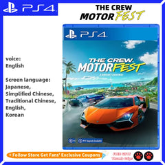 Sony Playstatio4 PS4 Genuine New Game CD The Crew Motorfest Playstation5 Game Card SONY Ps5 Games The Crew Motorfest