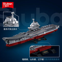 Sluban new warship building blocks warship model building blocks boy toy gift