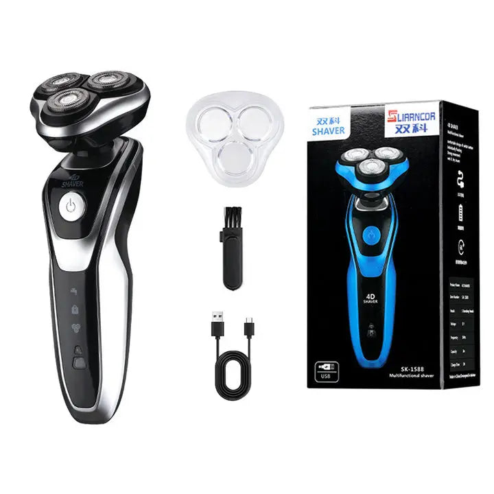 Xiaomi Rotary Shaver Electric Razor Beard Trimmer Rechargeable Hair Cutting Shaving Machine Clipper for Men Waterproof