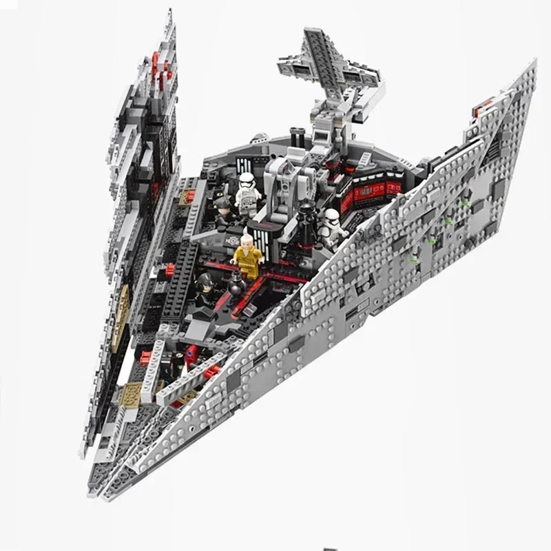 New Spaceship Bricks First Order Destroyer Space Compatible with 75190 Spaces Model Building Blocks Collectable Model Kits Gifts