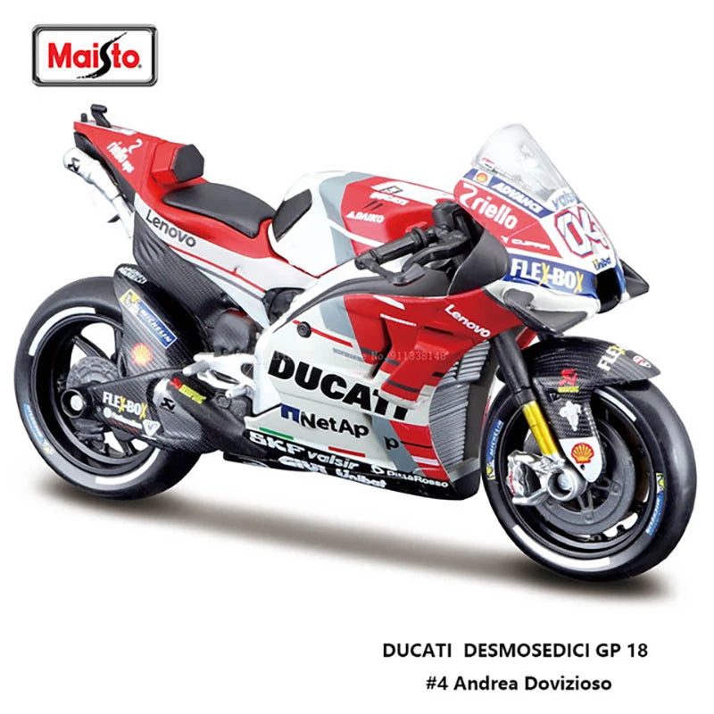 Maisto 1:18 NEW 2023 Ducati Lenovo Team  #1 Bagnaia Champion Moto GP Racing casting alloy motorcycle Model collection gift toy