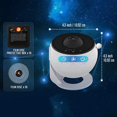 13 in 1 Star Projector, Planetarium Galaxy Projector for Bedroom, Aurora Projector, Night Light Projector for Kids Adults