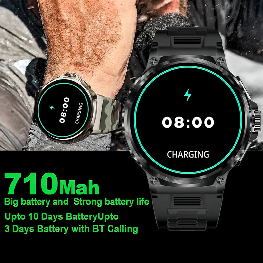 [2023] COLMI V69 1.85" Ultra HD Display Smartwatch Men 710 mAh Large Battery, 400+ Watch Faces Smart Watch For Android iOS Phone