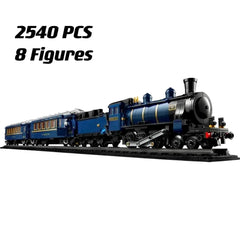 2024 NEW 21344 Ideas 140th anniversary luxury train Bricks Orient Express Train Building Blocks Set  DIY Toys for Children gifts