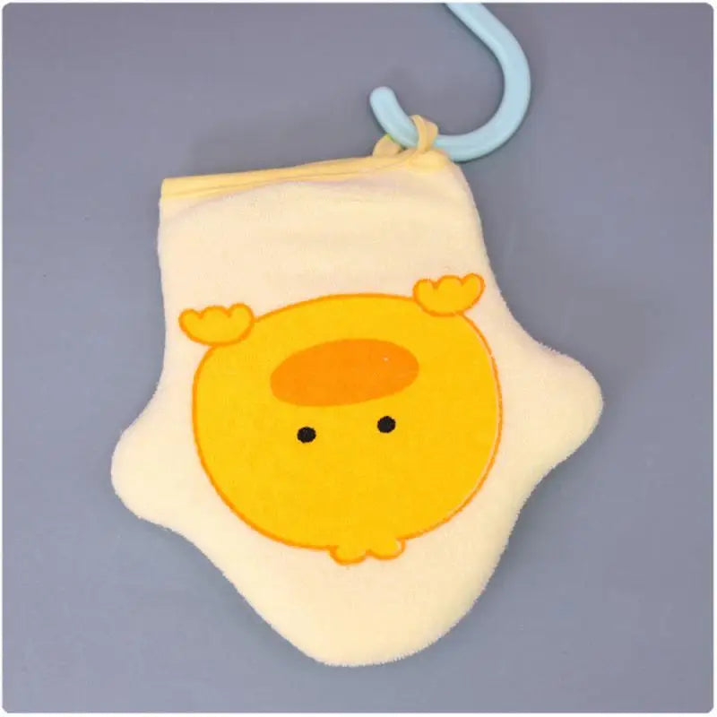 1~10PCS Baby Cartoon Body Scrubber Rubbing Towel Soft Bath Cotton Baby Bath Sponge Children's Bath Wipe Bath Ball Spot Bathroom