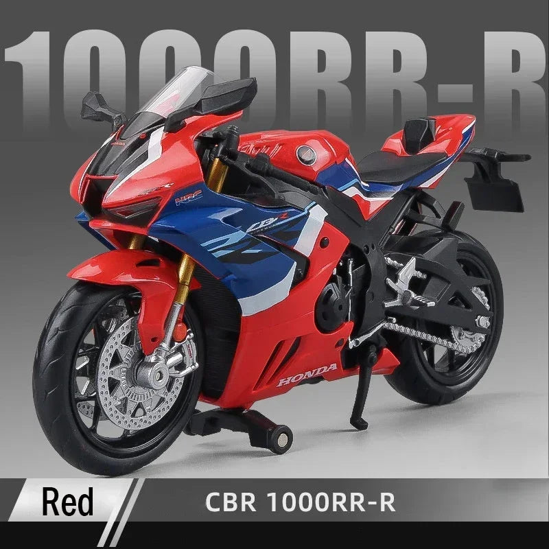 1:12 BMW S1000RR 2021 Die Cast Motorcycle Model Toy Vehicle Collection Autobike Shork-Absorber Off Road Autocycle Toys Car