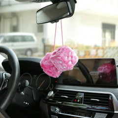 Dice Design Car Hanging Ornament Retro Car Mirror Hanging Accessories for Car Decoration