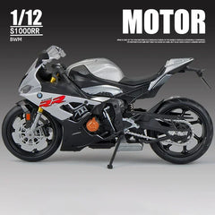 1:12 BMW S1000RR 2021 Die Cast Motorcycle Model Toy Vehicle Collection Autobike Shork-Absorber Off Road Autocycle Toys Car