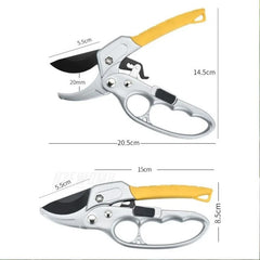 Garden Pruning Shears Cutter High Carbon Steel Gardening Plant Scissor Segmented Pulley Branch Pruner Trimmer Tools Save Effort