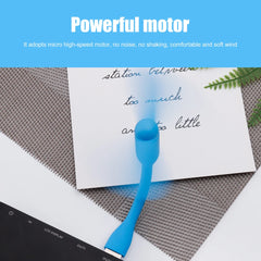 Flexible Portable Mini USB Fan for Power Bank Notebook Computer Summer Travel Cooling Gadget Mobile Phone USB Fans