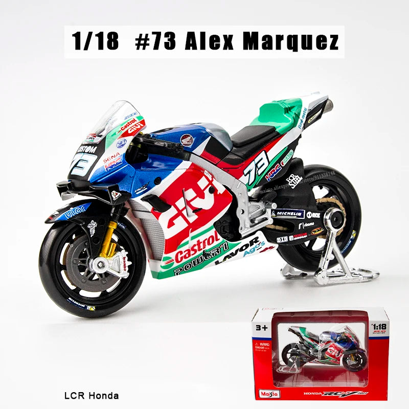 Maisto 1:18 NEW 2023 Ducati Lenovo Team  #1 Bagnaia Champion Moto GP Racing casting alloy motorcycle Model collection gift toy