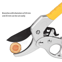 Garden Pruning Shears Cutter High Carbon Steel Gardening Plant Scissor Segmented Pulley Branch Pruner Trimmer Tools Save Effort