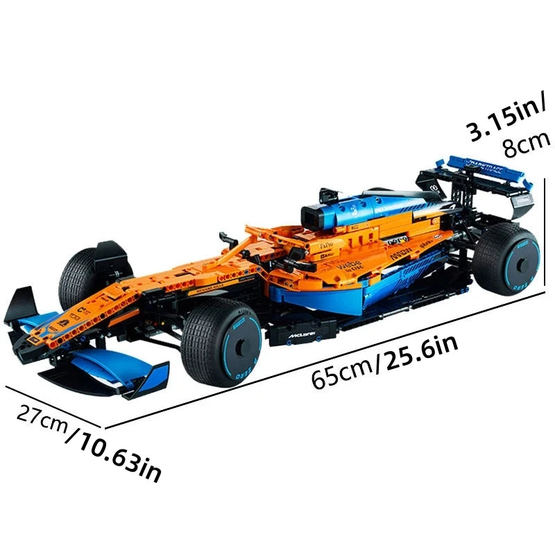 1431pcs Technical Formula 1 Racing Car Building Blocks Model Expert Speed Sports Vehicle Model Assembly Bricks Toys Kids Gifts