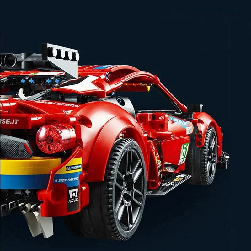 Technical Famous 488 City Road Racing Car Building Blocks 42125 Bricks Super Sports Vehicle Model Boys Assembly Toys Kid Gifts