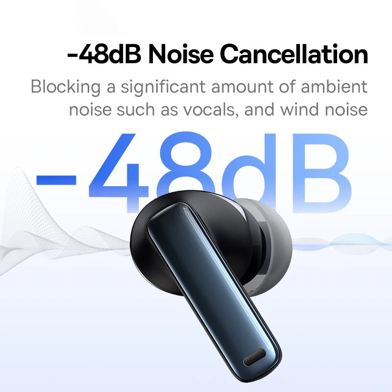 Baseus Bowie M2s Wireless Earphone -48dB Active Noise Cancellation Bluetooth 5.3 Headphone 38ms Low latency Spatial Audio Earbud