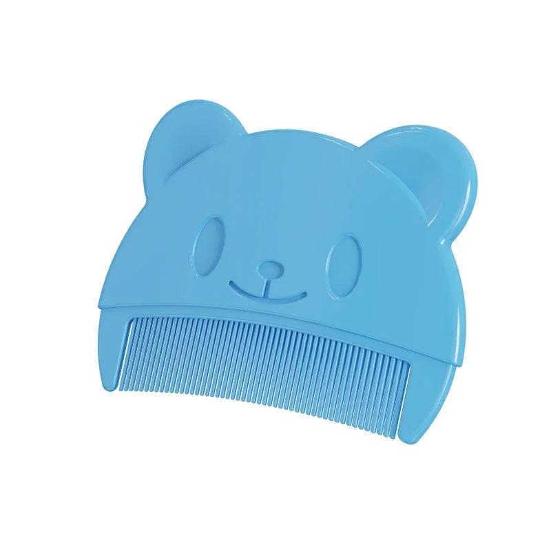 Baby Hair Brush Cute Infant Fetal Head Fat Cleaning Silicone Brush Newborn Soft Hair Comb Head Massager for Baby Care Accessorie