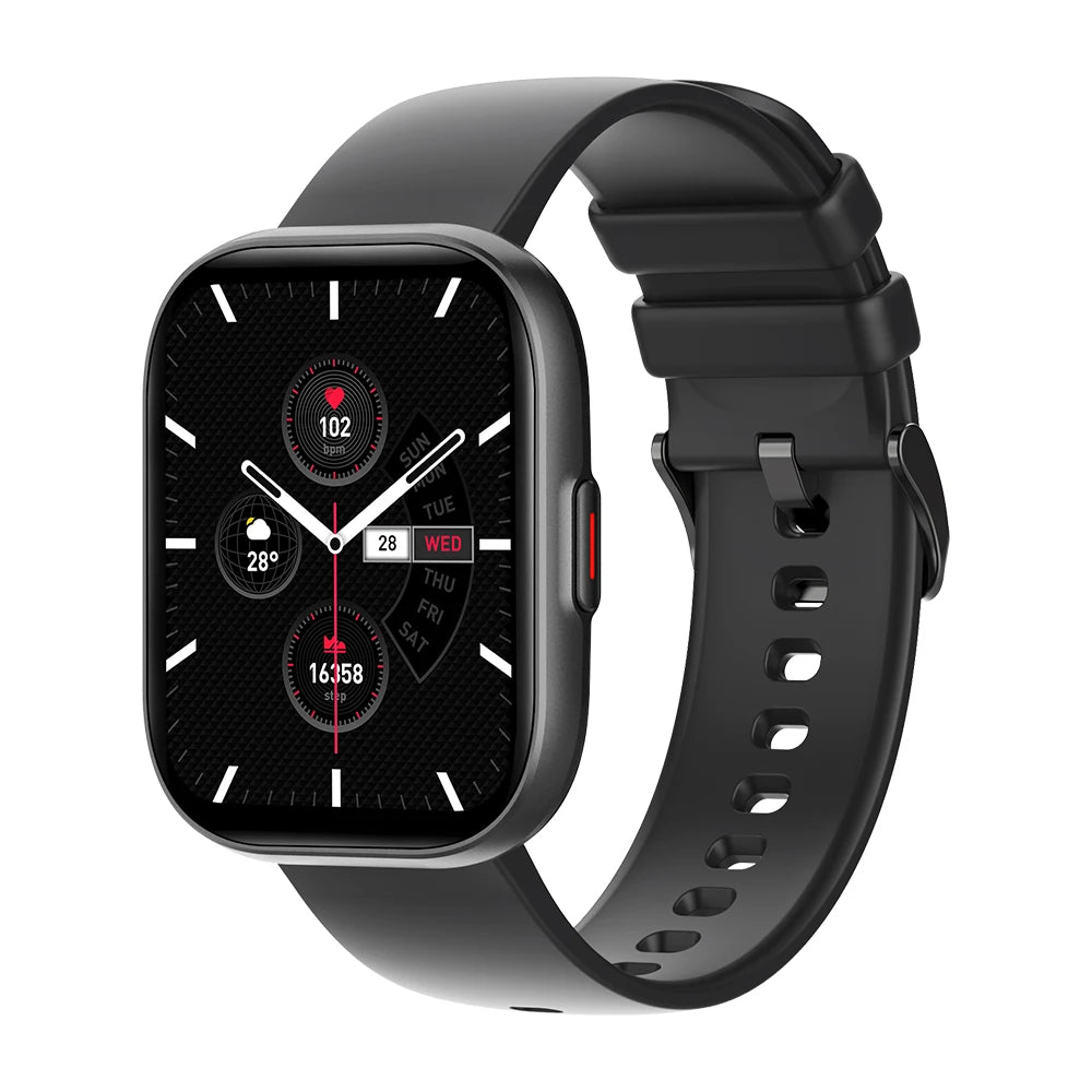 COLMI P68 Smartwatch 2.04'' AMOLED Screen 100 Sports Modes 7 Day Battery Life Support Always On Display Smart Watch Men Women