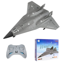 FX9672 RC Plane 4CH 2.4G Wireless Remote Control Airplane Jet Concealed Culvert Design with Powerful Motors Aircraft Toys