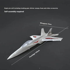 Assembly DIY Model Aircraft Fixed Wing F18 Super 64mm Culvert Epo Jet Adult Assembled Remote-controlled Combat Aircraft Rc Plane