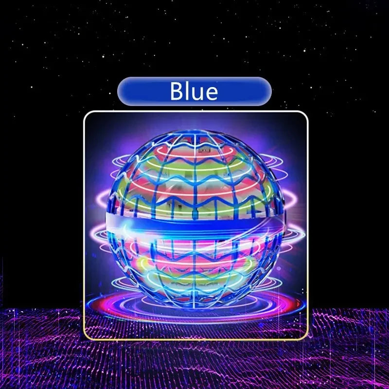 Flying Ball Magic Ball Indoor/Outdoor Flying Rotating Drone Induction Gyroscope Christmas Children's Gift Stress Relieving Toy