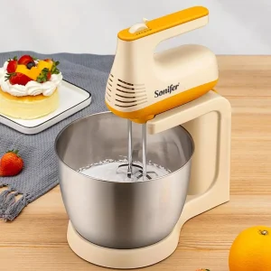 Sonifer Stand Mixer SF-7029 (150W, 3.5L) Stainless Steel bowl 5 speeds automatic electric mixer